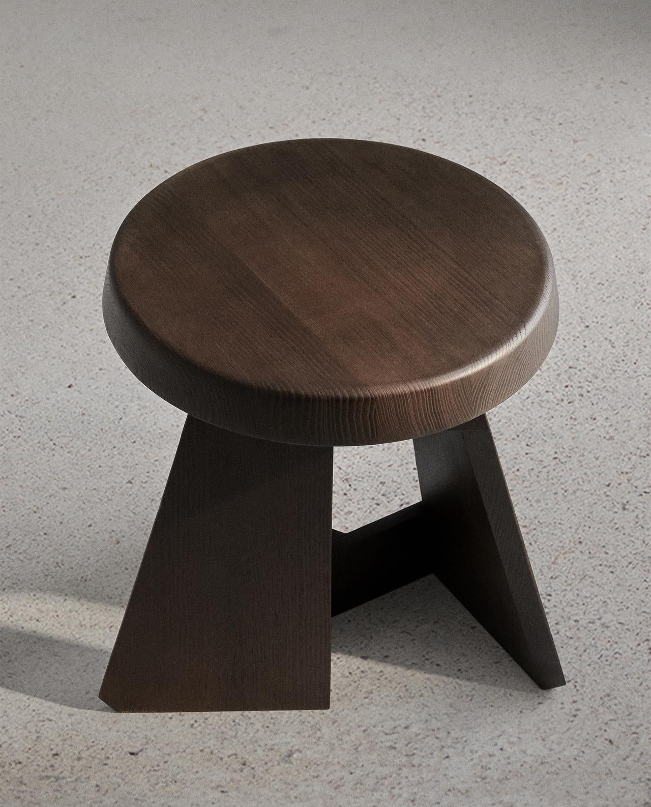 Wooden stool