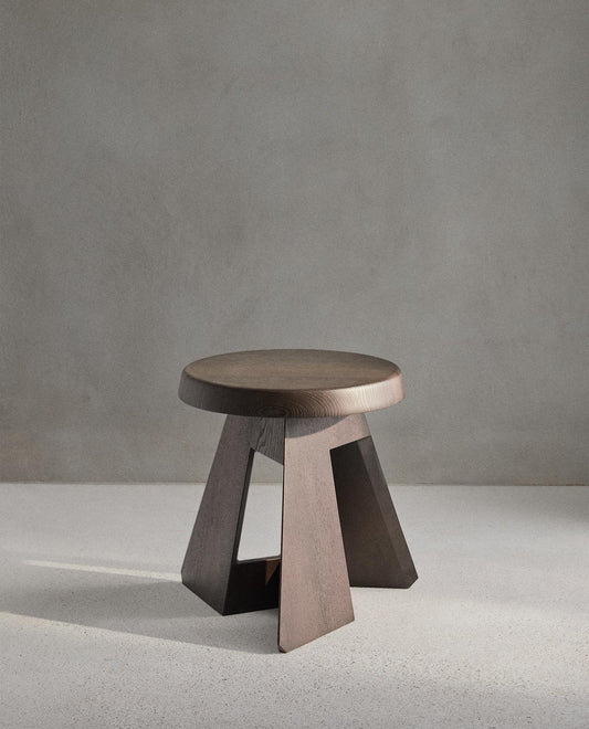 Wooden stool