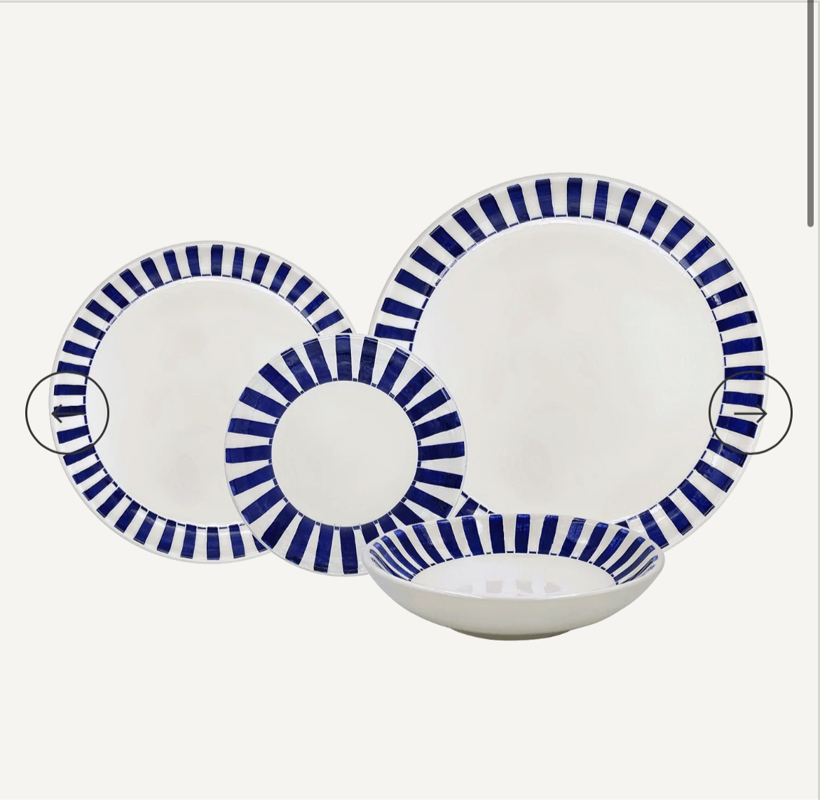 Villa Bologna – Dinner Set