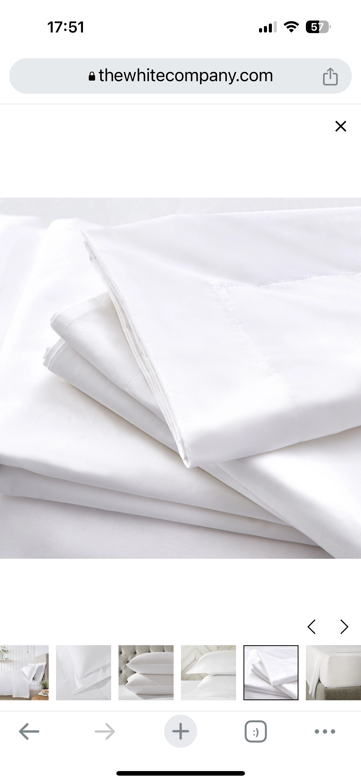 Full set bed linen - Egyptian Cotton 200 Thread Count